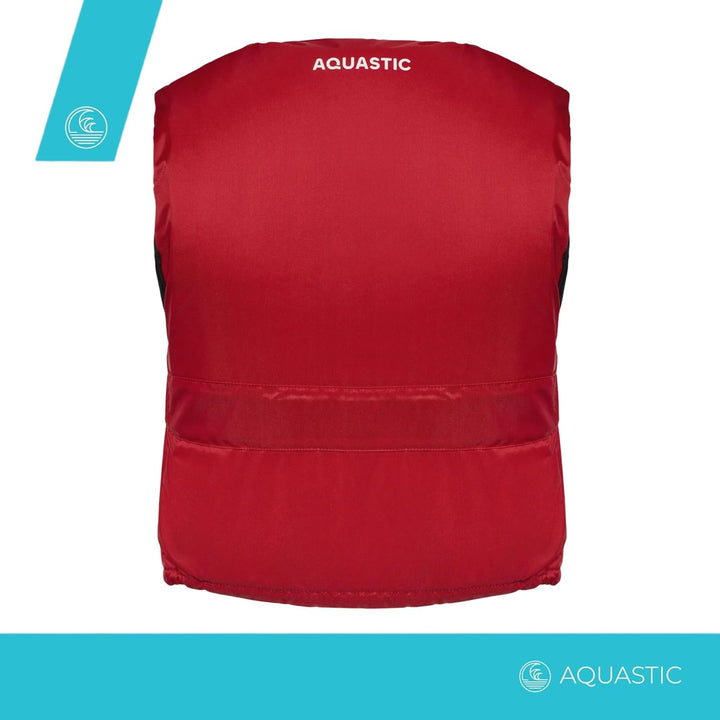 AQUASTIC Classic 50N Sicherungsweste - aus Polyamid, Polyethylenschaum, 50N Auftrieb, Verstellbarer