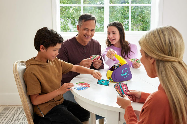 Mattel Games - UNO Flip Extreme Kartenspiel für Kinder, Erwachsene und die Familie, kombiniert UNO F