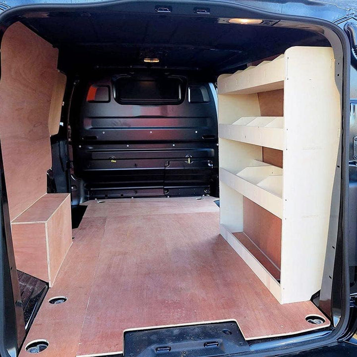 Vanify - Kompatibel mit Nissan NV300 / PRIMASTAR L2 2016+ Fahrzeugeinrichtung Fahrzeugregale, Beifah
