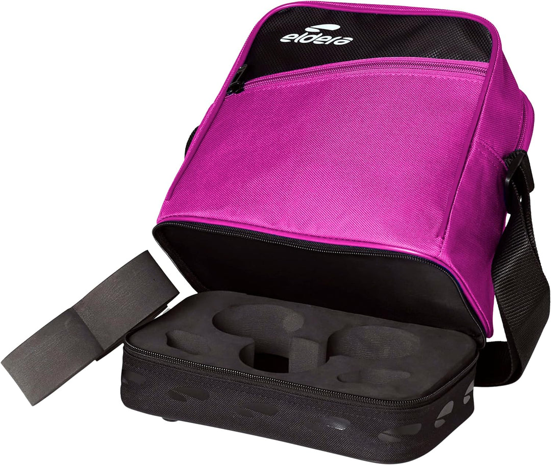 Boccia-Tasche mit 3 Kugeln, Fuchsia