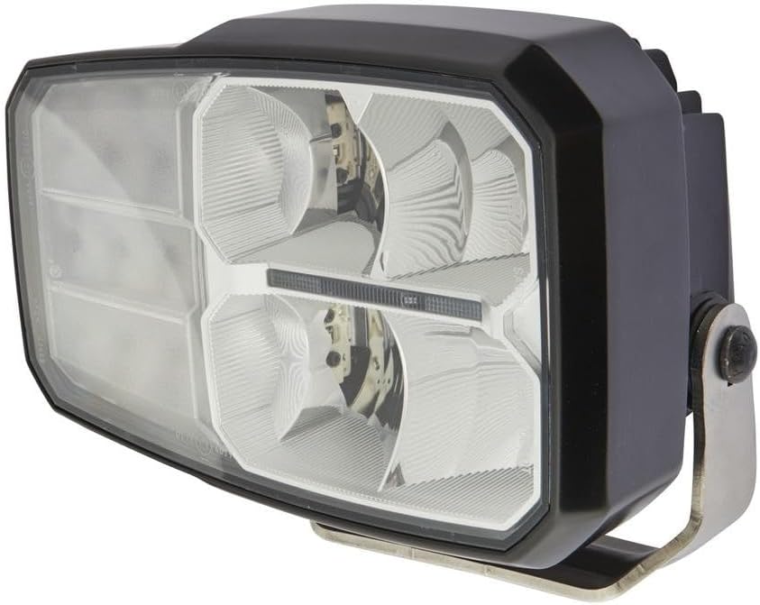 HELLA - LED-Hauptscheinwerfer - C140 - 24/12V - Anbau - Lichtscheibenfarbe: transparent - Stecker: D