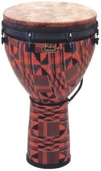 Remo DJ-0016-PM African Collection Djembe 16 x 27" Kinte Kloth, 16 x 27" Kinte Kloth