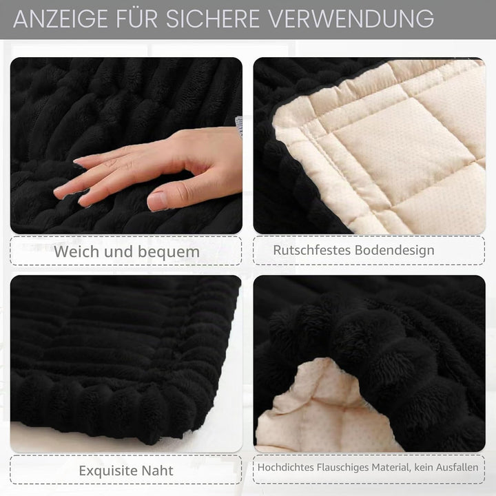 Chingcoo Hundeschutz Rückbank fürs Auto, 62×137 cm rutschfeste &amp; Kratzfeste Hundedecke Auto, Wasserd