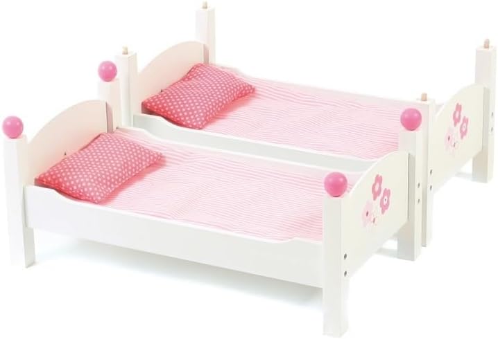 Bayer Chic 2000 - Puppen-Etagenbett für Baby-Puppen bis 48 cm, Puppenbett, Puppenmöbel, Puppenzubehö