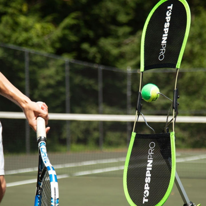 TopspinPro Tennis Trainer | Das Original | Topspin in nur 2 Minuten am Tag Lernen | Einzigartiges Te