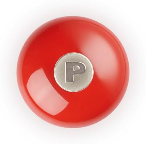 Le Creuset Pfeffermühle, ABS-Kunststoff, 6,2 x 6,2 x 20,8 cm, Keramik-Mahlwerk, Kirschrot, 960019000