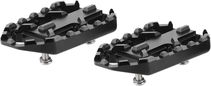 KIMISS Motorradpedal, 1 Paar Motorrad-Sicherheitsfussstütze CNC-Fussplatten aus Aluminiumlegierung P