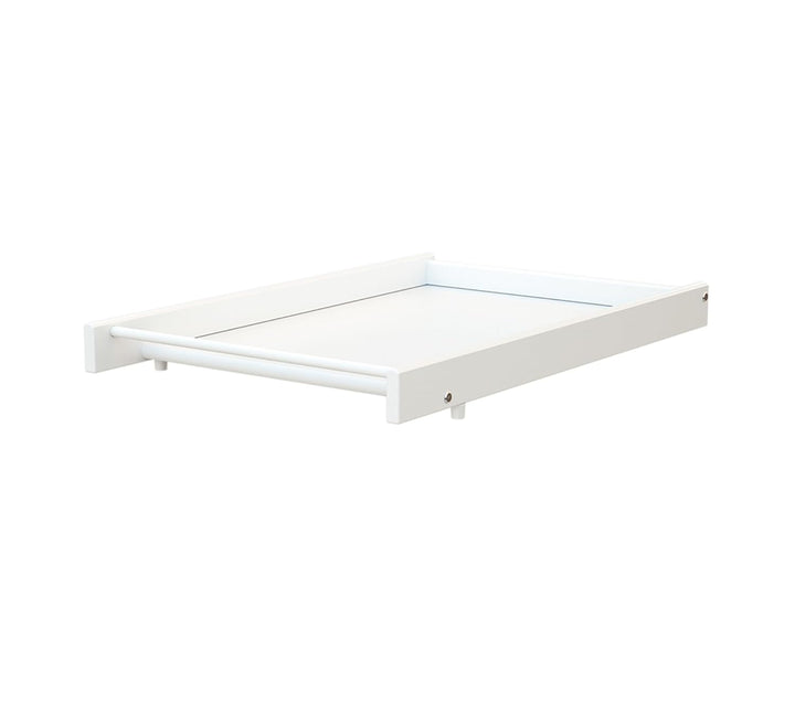 AT4 – Grosser weisser ESSENTIEL-Wickeltisch für ESSENTIEL-Babybett aus Holz für 60 x 120 und 70 x 14
