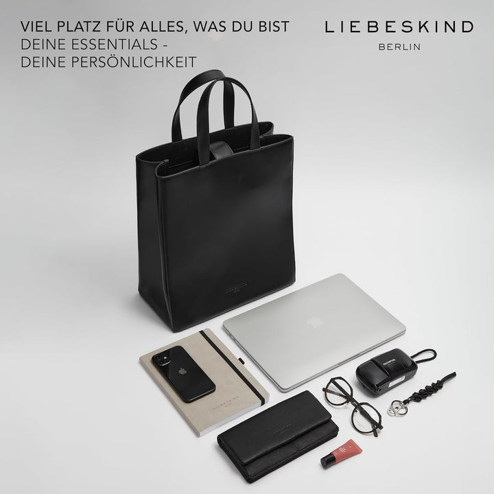 Liebeskind Paperbag M Tote Bag Damen Dark Clay, Dark Clay