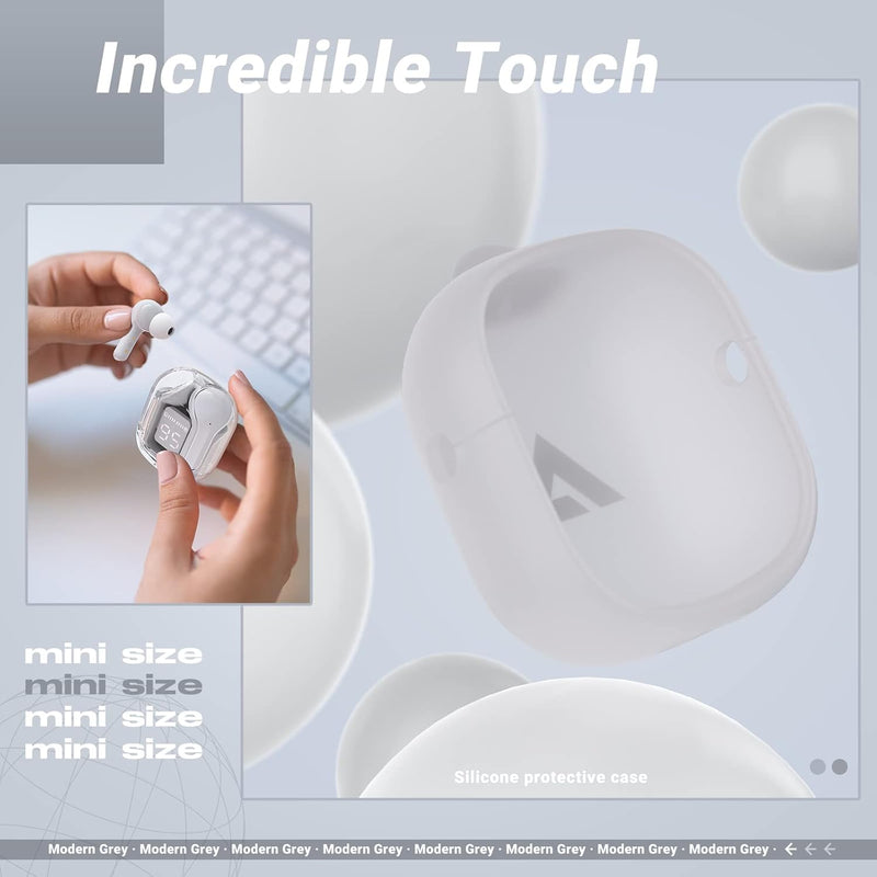 ACEFAST T6 Bluetooth Kopfhörer In Ear, Kopfhoerer Kabellos mit Dual-Mikrofon und KI-Anruf, Komposit-