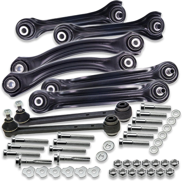 ATEC Germany Querlenkerset 2x Querlenker Hinterachse hinten unten vorne, 2x Querlenker Hinterachse h