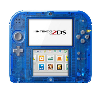 Nintendo 2DS Transparent blue Pokemon Sapphire