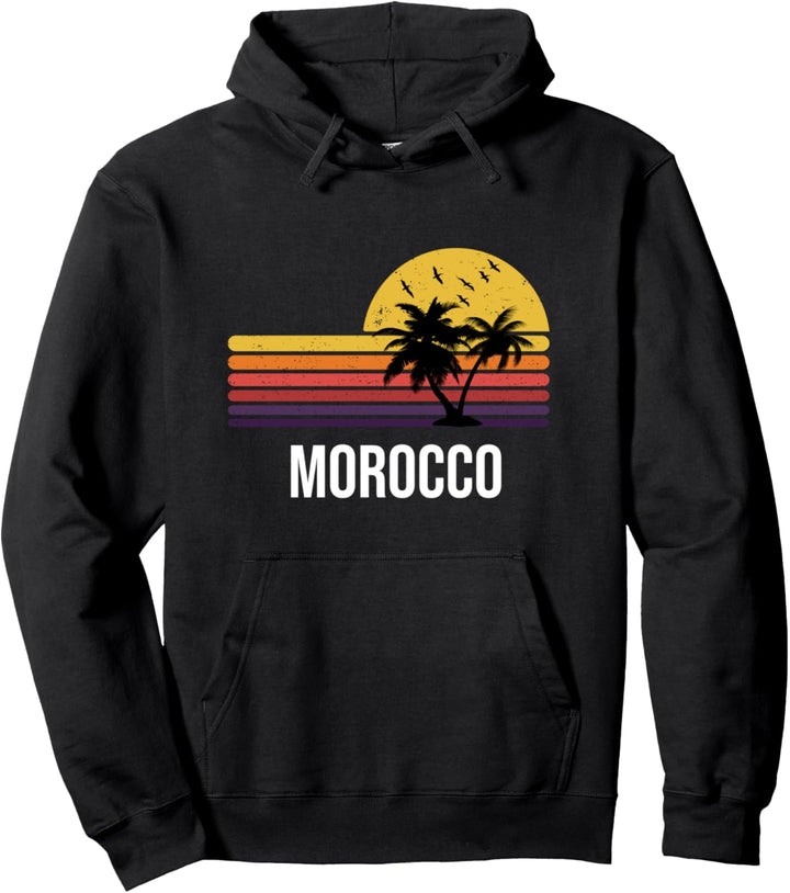 Marokko Souvenir Urlaub Urlaub Pullover Hoodie