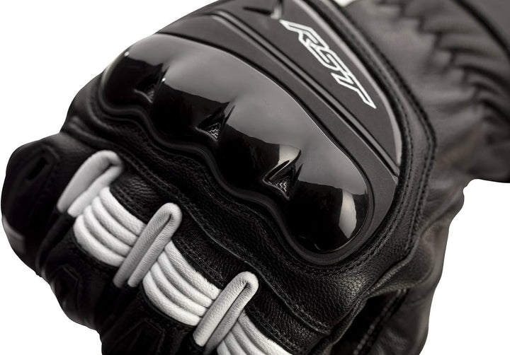 RST Pilot Motorradhandschuhe (Black/White,2XL)