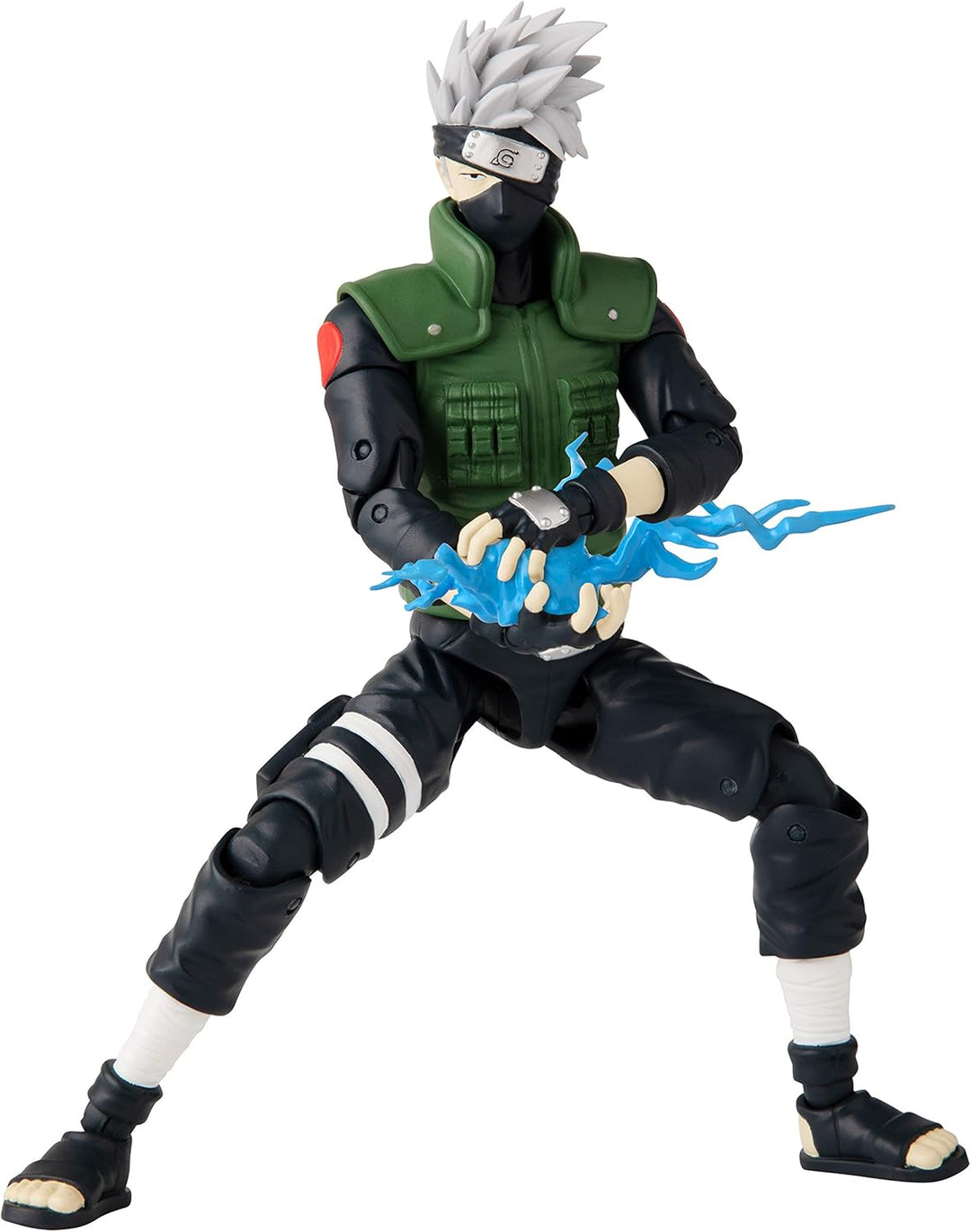 Bandai – Anime Heroes – Naruto Shippuden – Anime-Heldenfiguren 17 cm – Kakashi Hatake – Offizielle L
