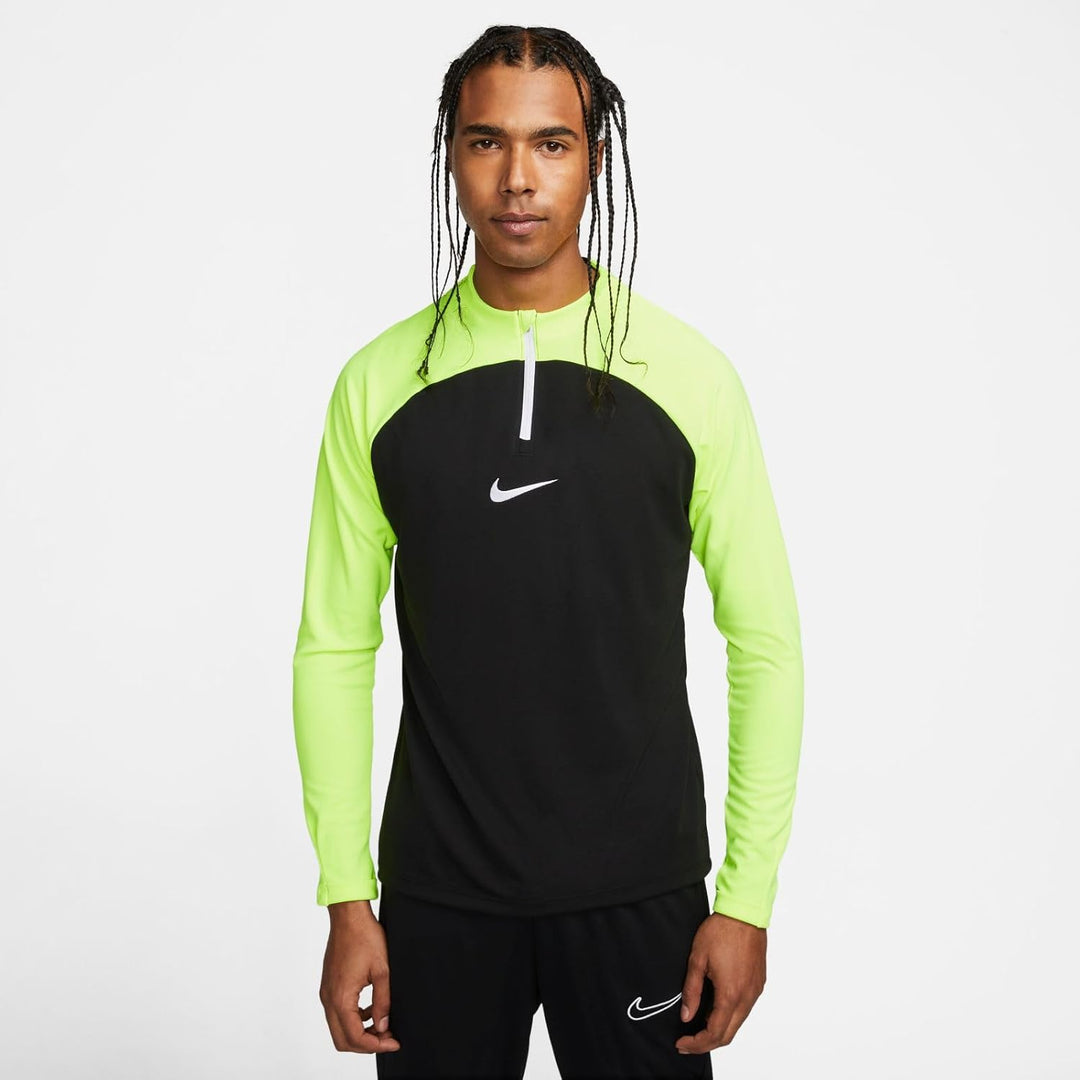 Nike Herren Academy Drill T-Shirt S Black/Volt/White, S Black/Volt/White