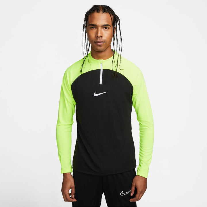Nike Herren Academy Drill T-Shirt S Black/Volt/White, S Black/Volt/White
