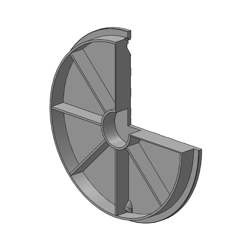 Kanaldeckel für Wellrohr Ø DN425 Schachtabdeckung Schachtdeckel Kontrollschacht Schwarz für Wellrohr