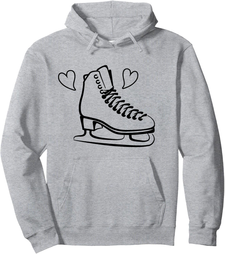 Eislaufen Eiskunstlauf Schlittschuhe Pullover Hoodie