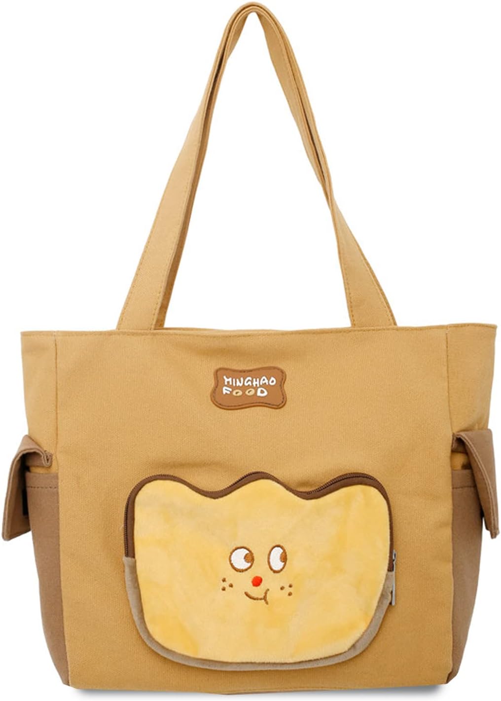 FANDARE Damen Handtasche Leinwand Henkeltasche Schultertasche Umhängetasche Frauen Schulterbeutel Sh