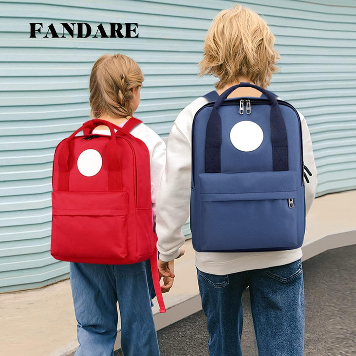 FANDARE Kinderrucksack Schulranzen Schultaschen Jungen Mädchen Schulrucksack Jugendliche Schultasche