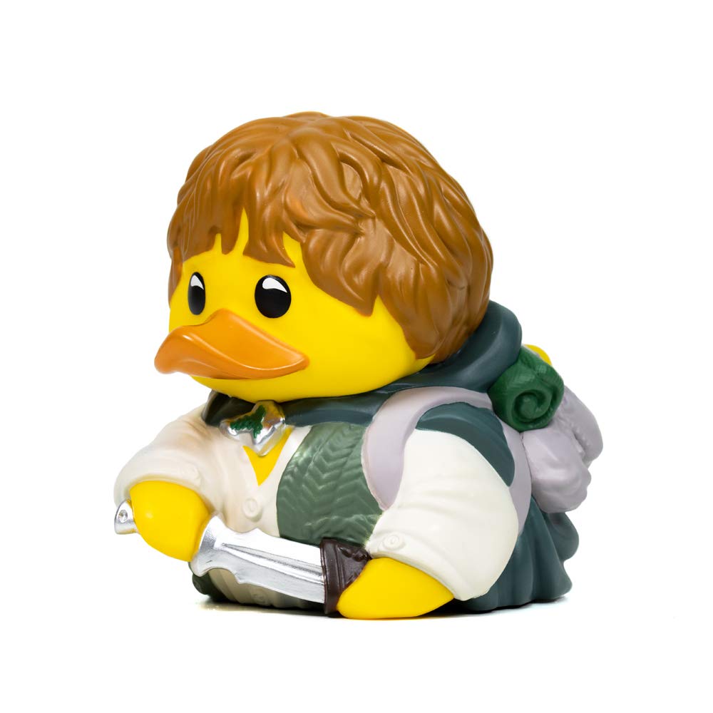 TUBBZ Box-Ausgabe Samweis Gamdschie Sammler-Vinyl-Gummiente Figur - Offizielles Der Herr der Ringe M