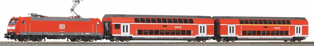Piko 59102 SmartControl WLAN Set m. Bettungsgleis DB AG VI Doppelstockpersonenzug