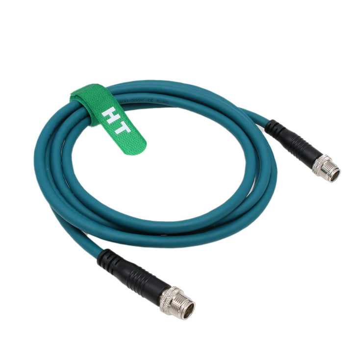 HangTon M12 8-Pin X-kodiert auf 8-Pol X-Coding Ethernet Cat6 Kabel für Cognex Industrial Sensor Kame