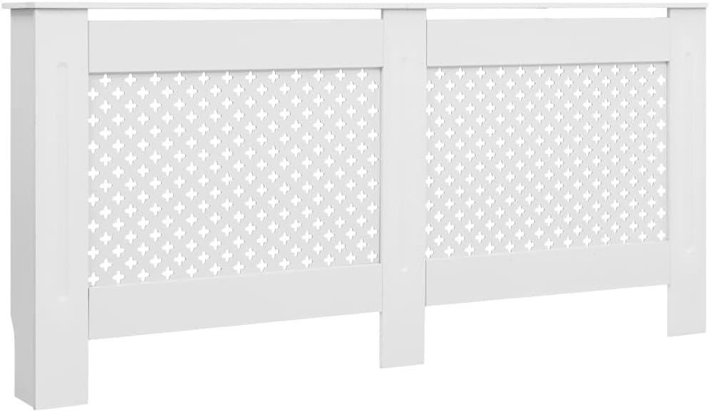 Wohnzimmer 2 Stücke Heizkörperverkleidungen 172x19x81.5 cm MDF Heizkörper Verkleidung Abdeckung Deko