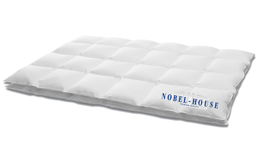 Hanskruchen Nobel House Luxus Daunendecke, Leicht, 90% Daunen / 10% Federchen, 135 x 200 cm, 135 x 2