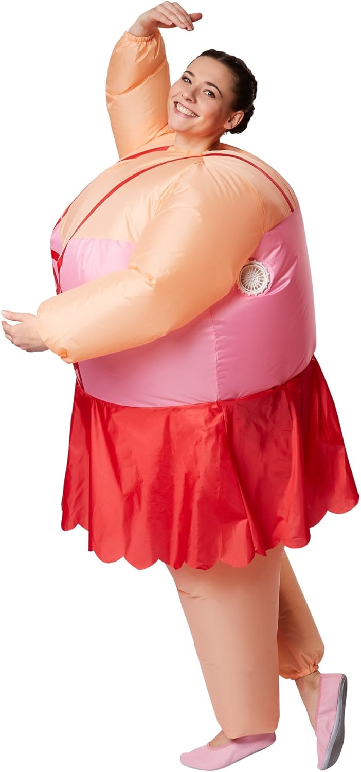 dressforfun Aufblasbares Kostüm, Huckepack Kostüm, Faschingskostüme Unisex Kostüme, Kostüm Damen, Ko