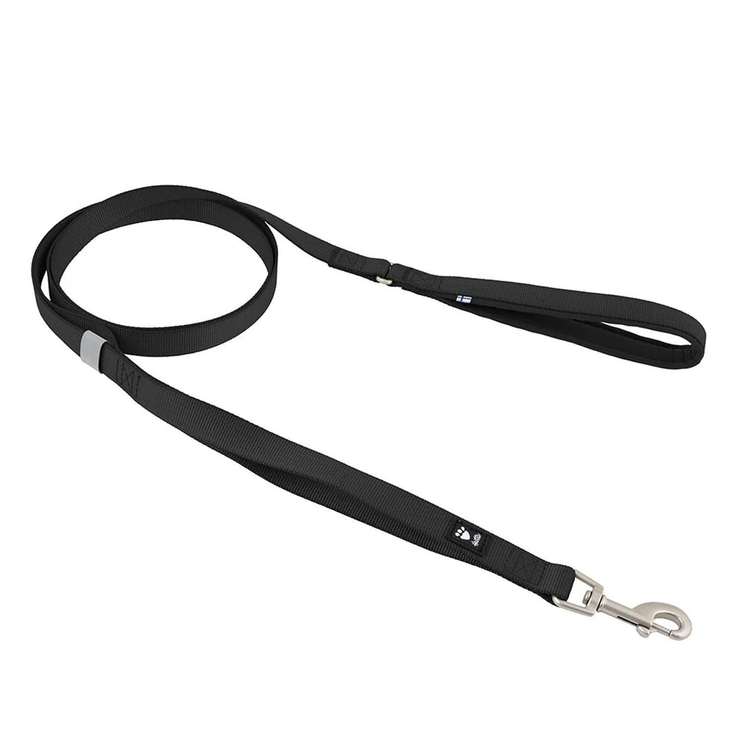 Hurtta Weekend Warrior Standard Leine (BlackBerry, Schwarz, 180cm*20mm) blackberry, Schwarz 180cm*20