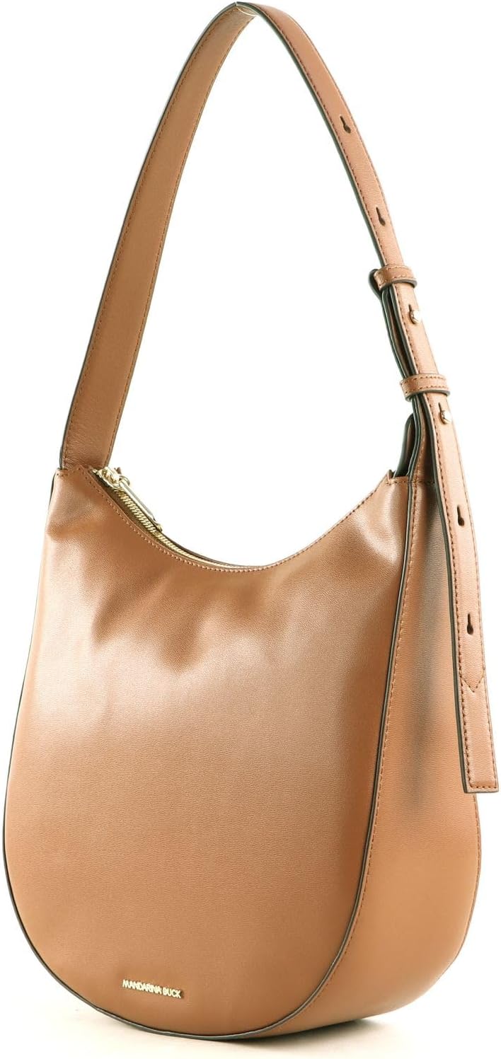 Mandarina Duck Damen Luna Schultertasche, 25x28x9 (L x H x W) Caramel Cafe, Caramel Cafe