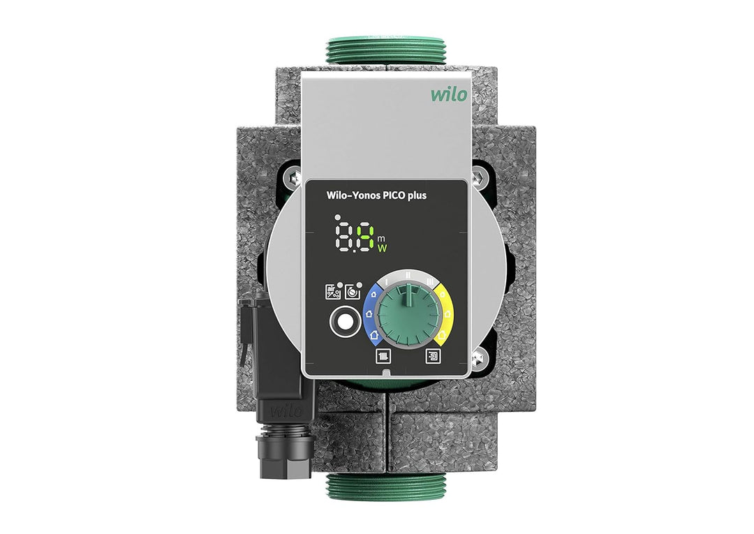 Wilo-Yonos PICO plus 30/1-6, Hocheffiziente Heizungspumpe, Nassläufer-Umwälzpumpe, Baulänge 180mm 18