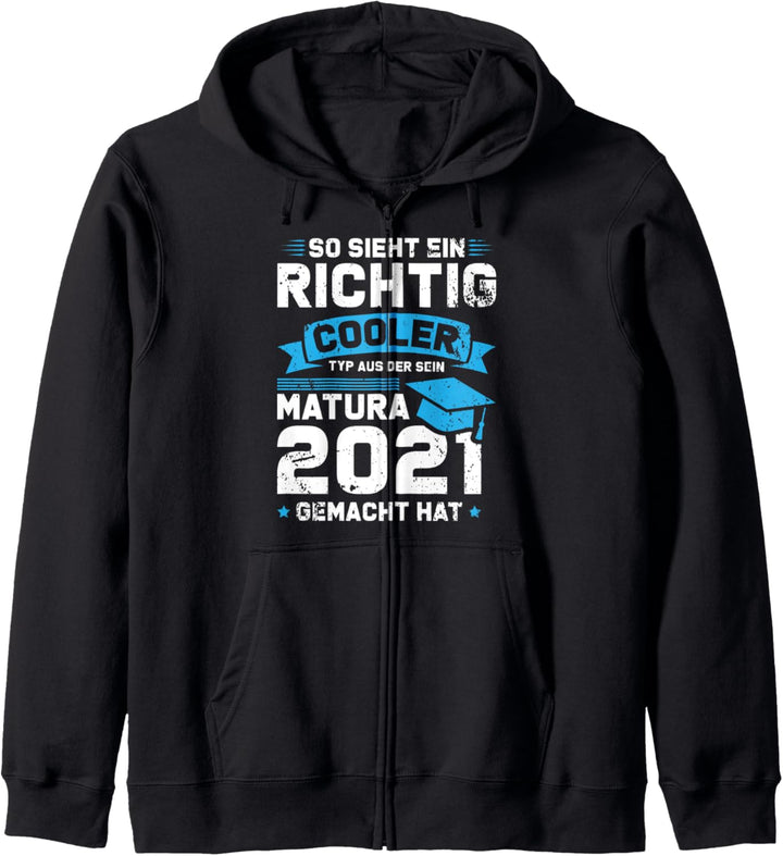 Matura 2021 Prüfung Abschluss Kapuzenjacke