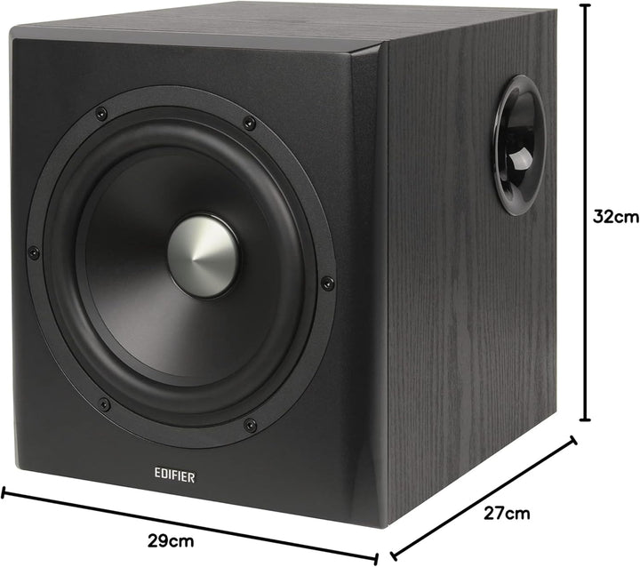 Aktivboxen Edifier S351DB 2.1 schwarz Bluetooth Schwarz kabelgebunden Single, Schwarz kabelgebunden