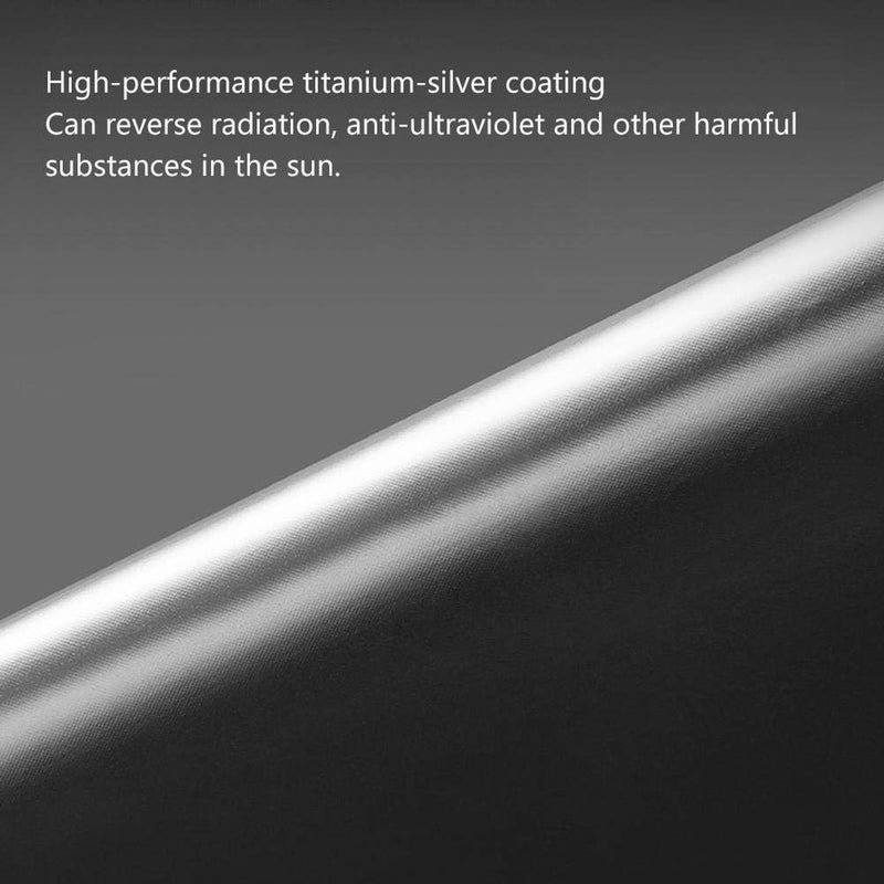 AMONIDA Sonnenschirm Klein, Sonnenschirme 38.6 x 23.6 Zoll Mini Taschenschirm Winddichter Anti-UV-Kl
