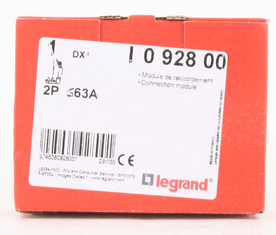 Legrand leg92800 Anschluss-Modul mit 1 kammförmigen Bus Bar für Verbraucher Einheit Phase + Neutral