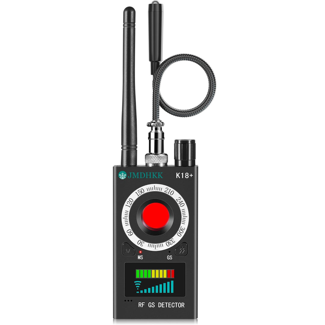 JMDHKK K18+ Versteckter Kamera Spionagekamera-Finder, Wanzendetektor, Magnetfeld-Detektor, Abhörgerä