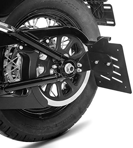 Seitlicher Kennzeichenhalter S für Harley Davidson Breakout 114 18-23 schwarz