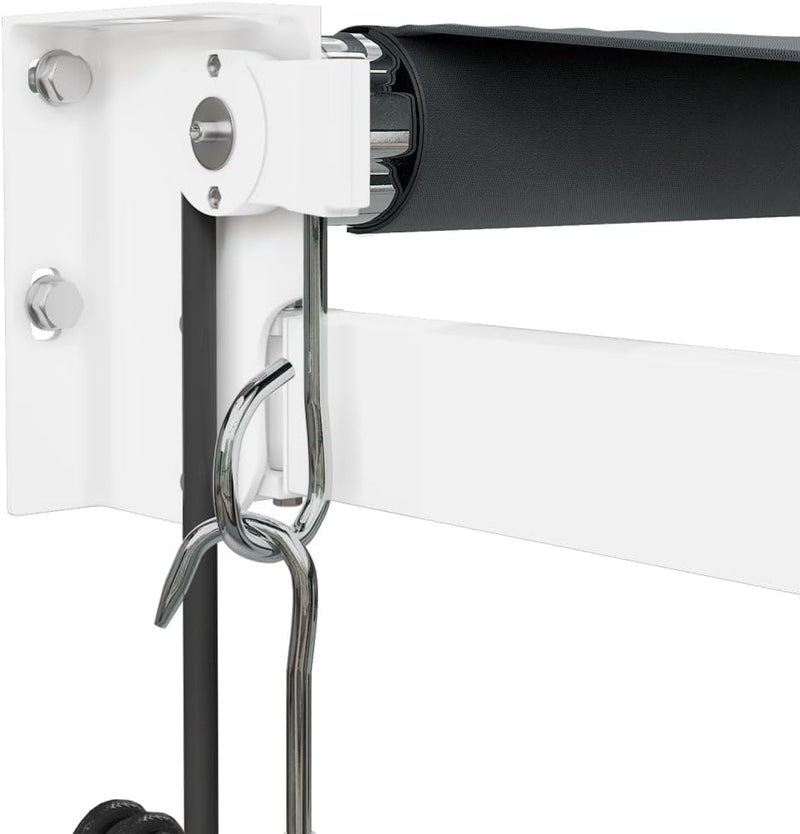 vidaXL Markise, Sonnenmarkise mit Kurbel Automatisch, Gelenkarmmarkise für Terrasse Balkon, Sonnensc