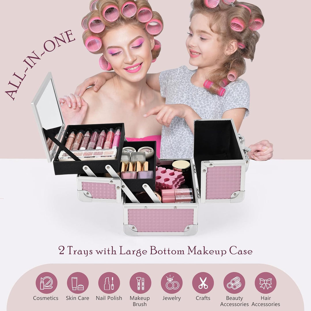 Joligrace Kosmetikkoffer Schminkkoffer Make up Koffer Beauty Case Kosmetik Make up Organizer Koffer