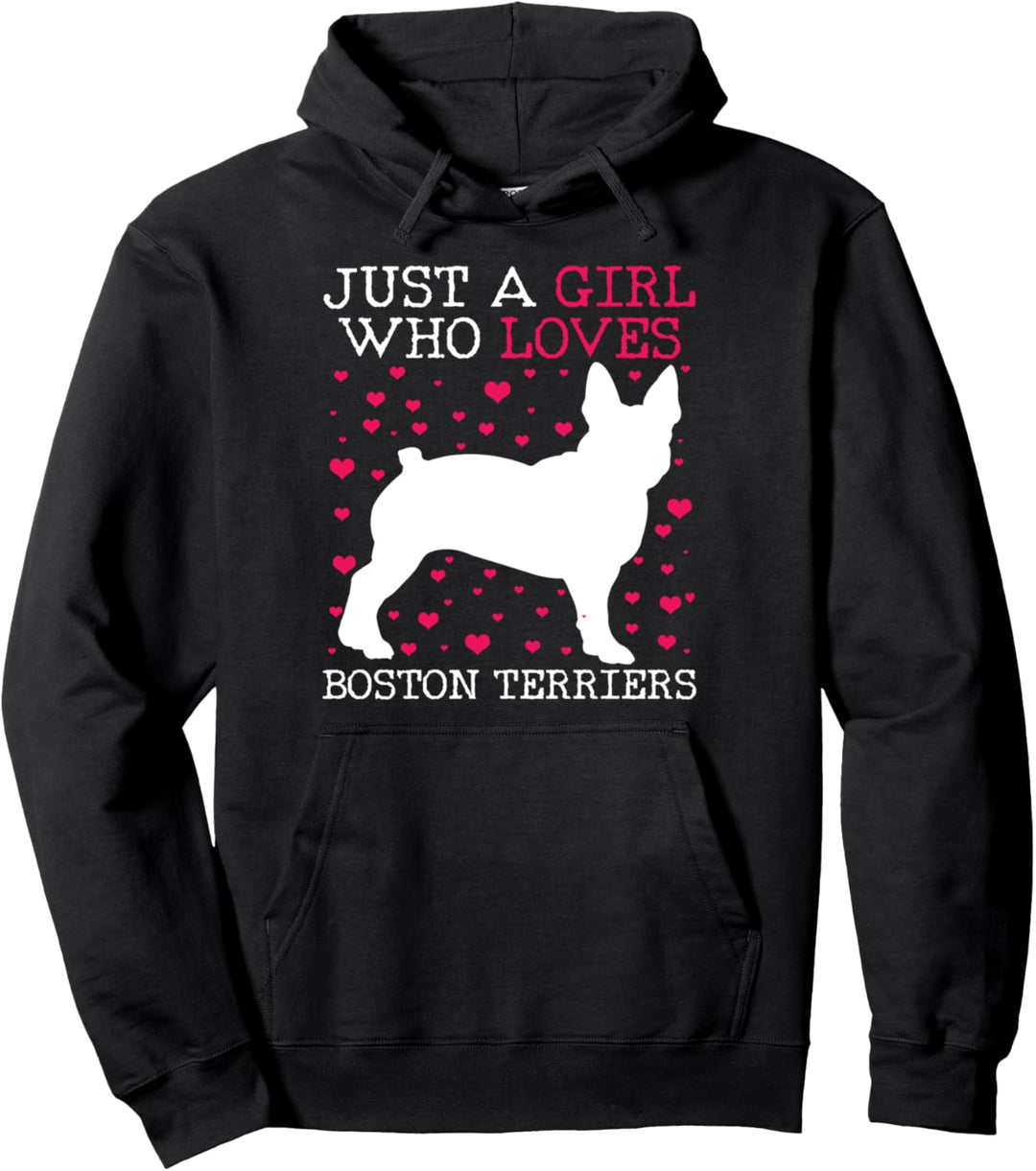 Boston Terrier Pullover Hoodie