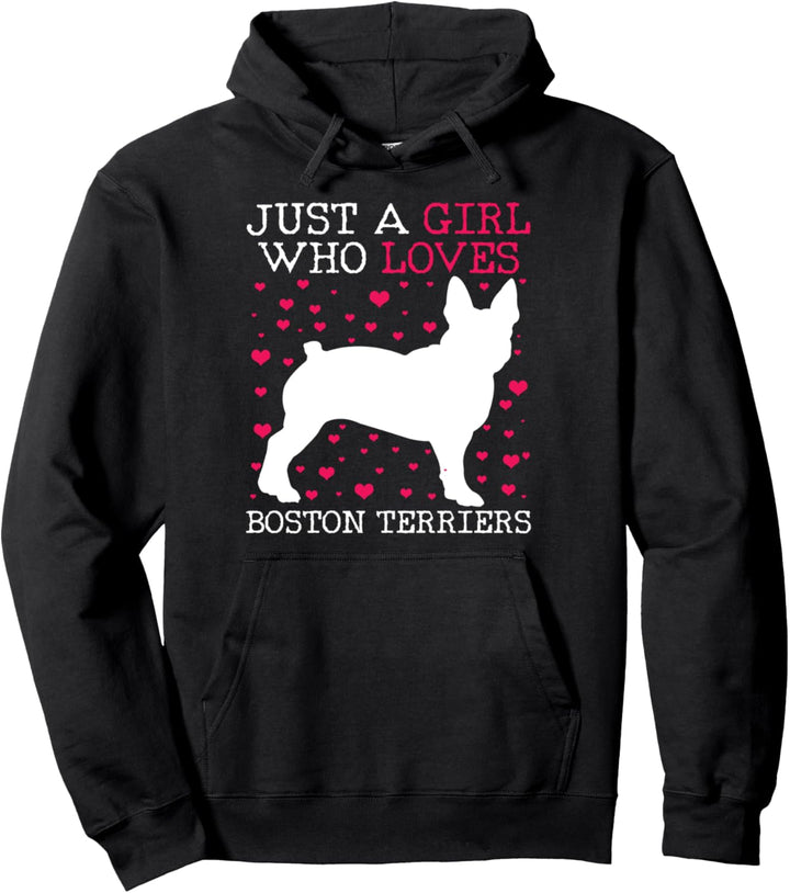 Boston Terrier Pullover Hoodie