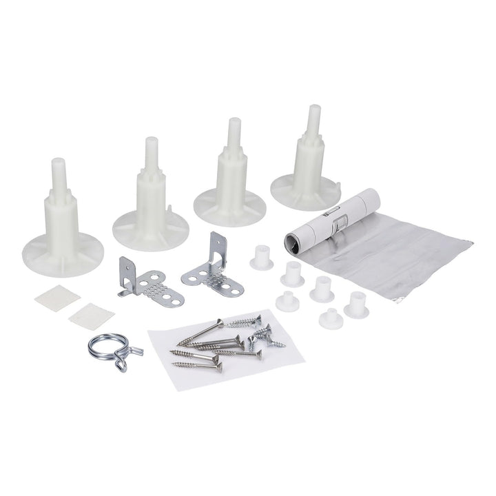 LUTH Premium Profi Parts Kompatibel mit Beko Montagematerial mit Füssen 1784430045 für integrierte G