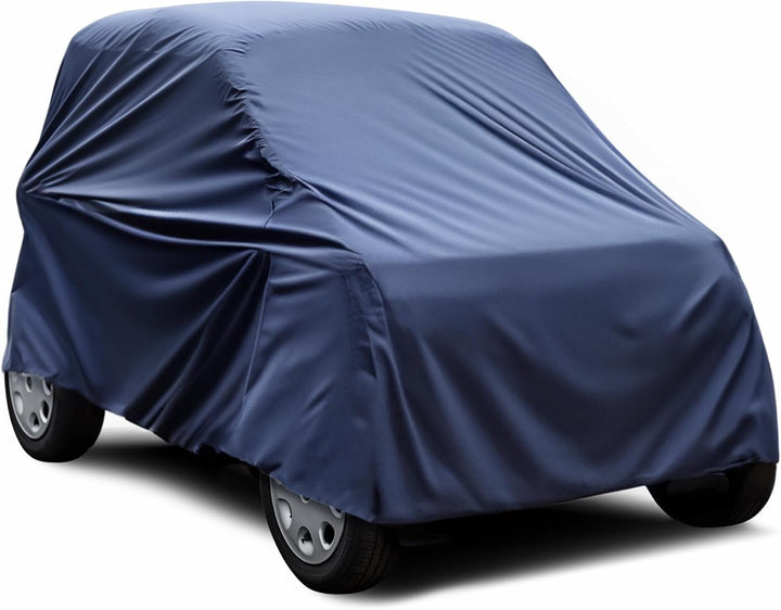 Ganzgarage kompatibel für Smart ForTwo, Abdeckung Kleinwagen Vollgarage 277x162x136cm Blau