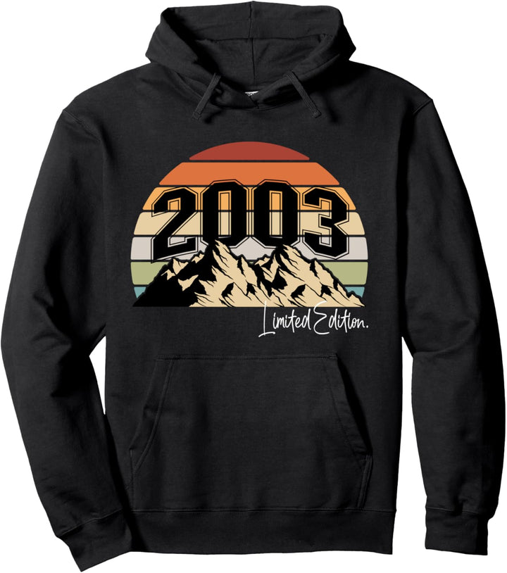 18 Jahre Alt Volljährig 18.Geburtstag 2003 Limited Edition Pullover Hoodie