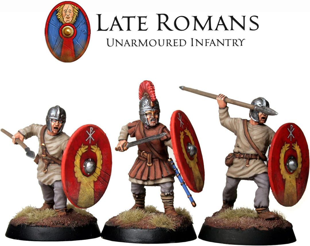 Victrix Ltd Spätrömische Infanterie, unbewaffnet