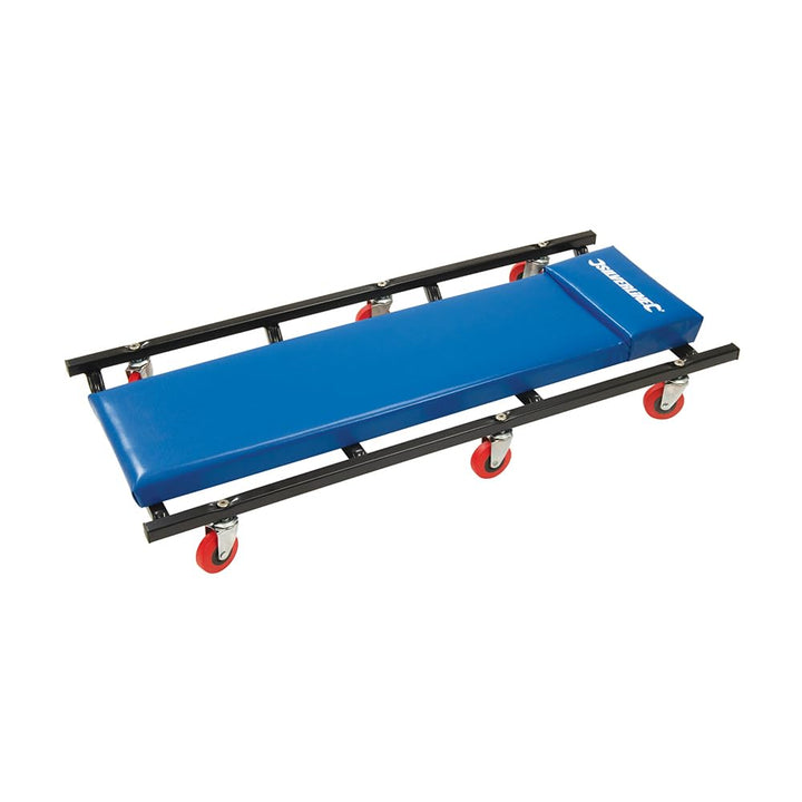 Silverline 783171 Werkstatt-Rollbrett 6 Räder, Blau , Schwarz