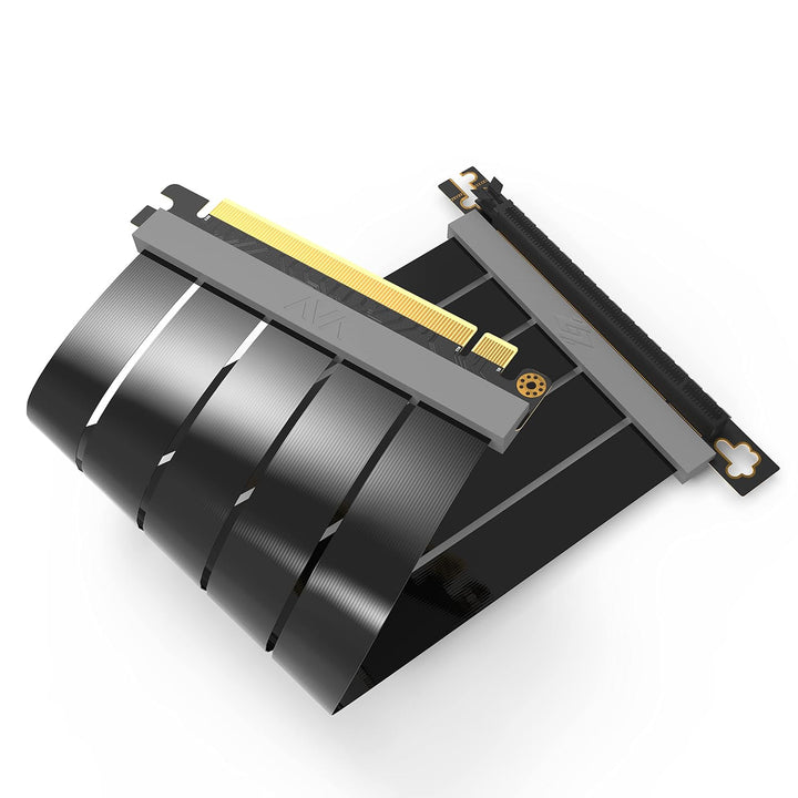 LINKUP - AVA PCIe 4.0 Gen 4 x16 Riserkabel - RTX 4090 RX7900 Ready - Steigere Deine Gaming-Performan